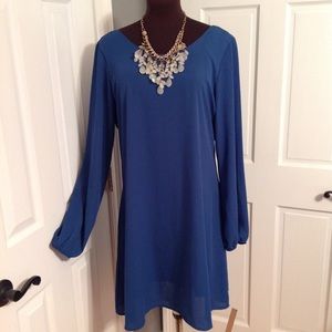 NWOT - Beautiful Blue Dress